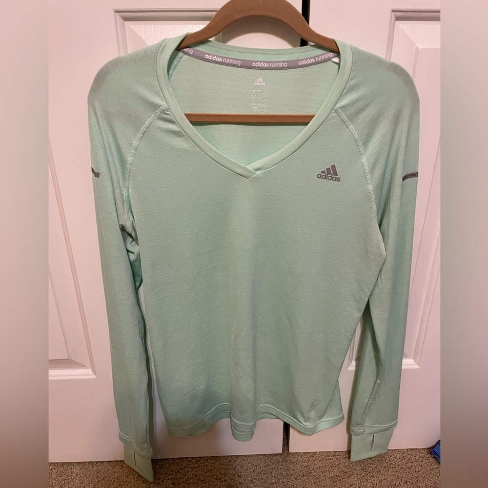 ADIDAS women’s running shirt - size large